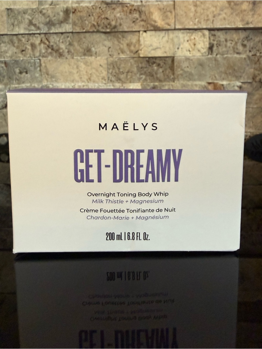 MAËLYS Get-Dreamy Overnight Toning Body Whip - Purple 200ml